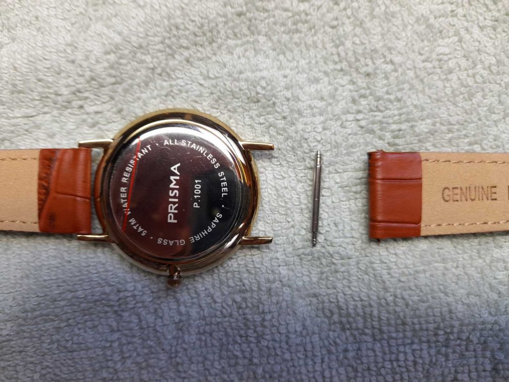 Replace change watch band at home