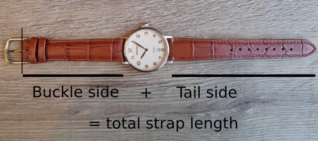 How to measure watch strap length