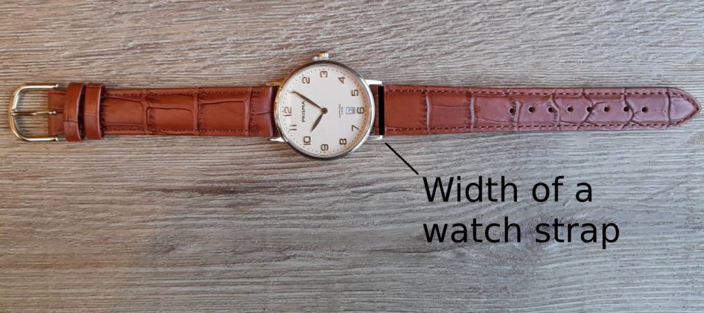 measure width watch strap