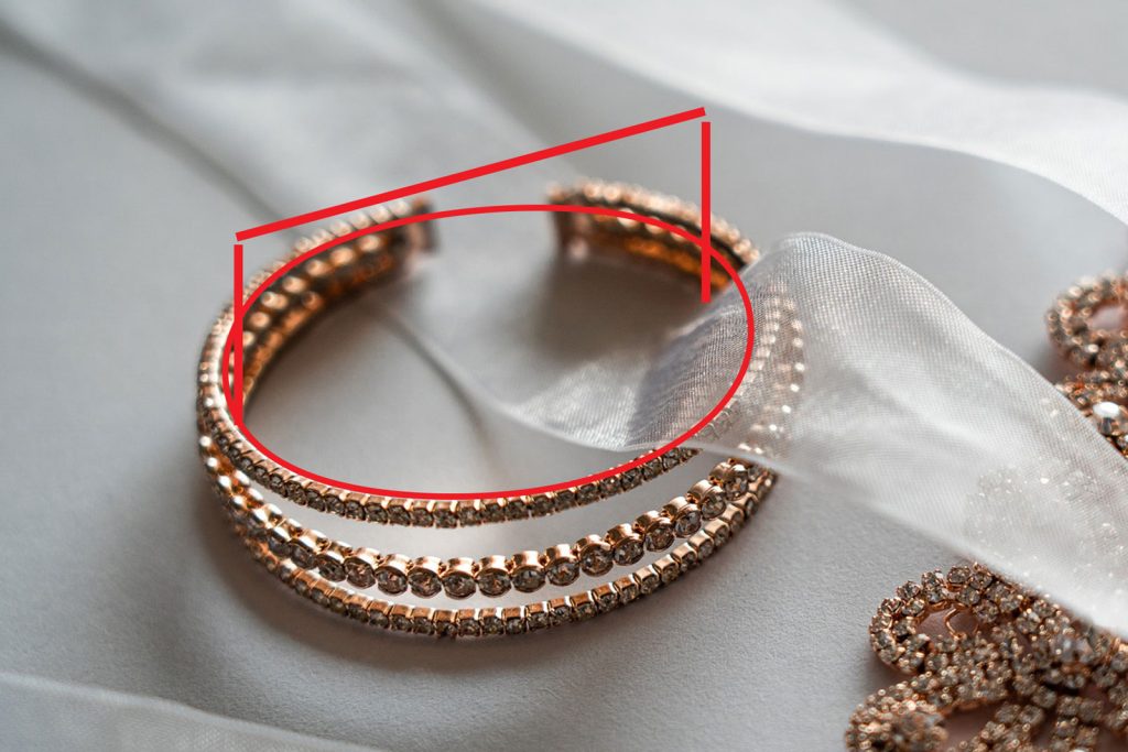 How to measure bangle size