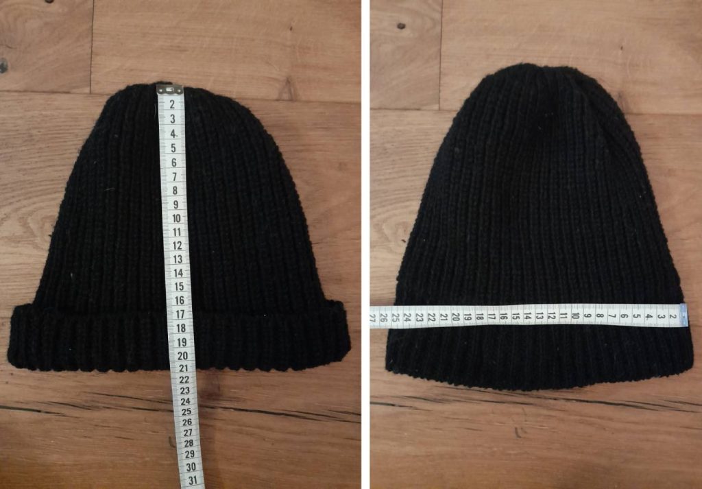 measure your own beanie