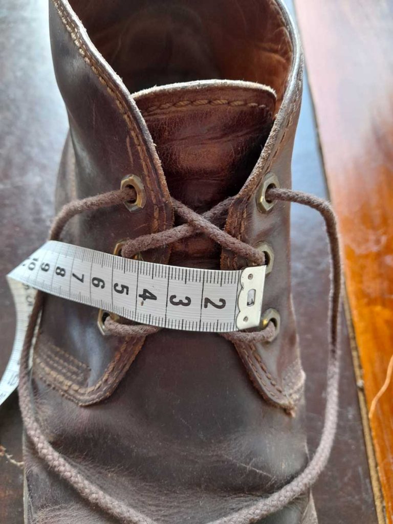 shoe size how to measure shoelace length