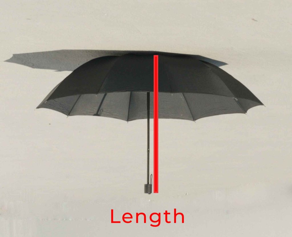 umbrella length